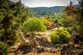 Ruined buildings of ghost town of Chaichoutes on Kos