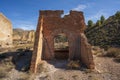 Ruined buildings in the metal foundry of FondÃÂ³n