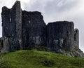 Ruined Carreg Cennen Castle - Llandeilo, Carmarthenshire, Wales, UK Royalty Free Stock Photo