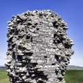 Ruined Carreg Cennen Castle - Llandeilo, Carmarthenshire, Wales, UK Royalty Free Stock Photo