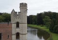 Ruined castle in the Meise Botanic garden Royalty Free Stock Photo