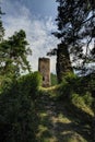 Ruined castle towers Royalty Free Stock Photo