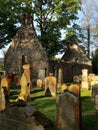 Ruined church and old graveyard