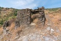 Ruined construction in Sierra Nevada