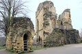 ruined fortress in Yorkshire