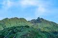 Ruined Fume Pipes of 13-Layer Remains Remains of Copper Refinery in Yinyang Sea of Shuinandong, Ruifang District, New Taipei, Ta