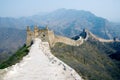 Ruined Great Wall in the Simatai Royalty Free Stock Photo