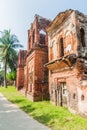 Ruined house in historic city Panam Panam Nagor , Banglade Royalty Free Stock Photo