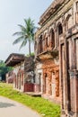 Ruined houses in historic city Panam Panam Nagor , Banglade Royalty Free Stock Photo