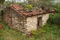 Ruined little stone house in Gran Canaria.