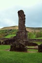 Ruined Llanthony priory, Abergavenny, Monmouthshire, Wales, Uk Royalty Free Stock Photo