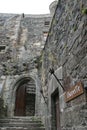 ruined medieval castle - murol - france Royalty Free Stock Photo