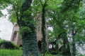 Ruined medieval castle in Villa Sorra.