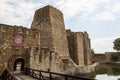Ruined medieval fortress in Smederevo Royalty Free Stock Photo