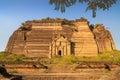 Ruined Mingun pagoda, the remains of a massive construction project begun by King Bodawpaya, Myanmar