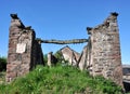 Ruined Old Farm Barn Royalty Free Stock Photo