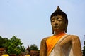 Ruined Old Temple of Ayutthaya, Thailand,