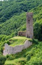 Ruined philipps castle on the Monreal Royalty Free Stock Photo