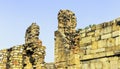 Ruined Quwwat ul-Islam Mosque known as Might of Islam at Qutub Minar complex in New Delhi Royalty Free Stock Photo