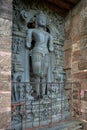 Ruined statue of vedic Sun god Surya or Arka at Konarak Sun temple , Konarak
