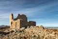 Ruined stone building at Occi in Corsica Royalty Free Stock Photo