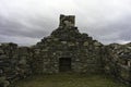 Ruined stone cottage on Isle of Lewis Royalty Free Stock Photo