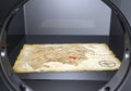 A treasure map into a safe