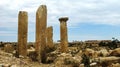 Ruined Temple of Mariam Wakino in Qohaito ancient city Eritrea Royalty Free Stock Photo