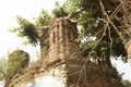 Ruined temple spire at baro ras bari temple complex