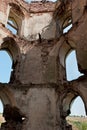 The ruined tower in Ukraine