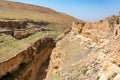 Ruined Town and Mides Canyon Royalty Free Stock Photo