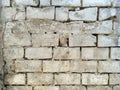 Old cinder block wall texture Royalty Free Stock Photo