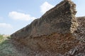 Ruined wall of Derawar Fort in Pakistan