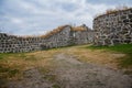 Ruined walls of an old castle