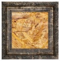 Ruined wooden frame