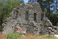 Ruines in ancient Olympos city Royalty Free Stock Photo