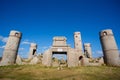 Ruines of the Manor of Saint-Pol Roux Royalty Free Stock Photo