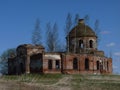 Ruinous church in Russia