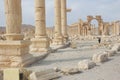 Ruins of the 2nd century AD, Palmyra Royalty Free Stock Photo