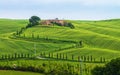 Ruins of abandoned house in Tuscany