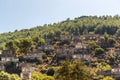 Ruins of abandoned village of Kayakoy in Turkey.