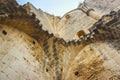 Ruins of the Abbey of Bellapais in the Northern Cyprus.nastery built by Canons Regular in the