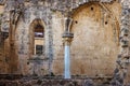 Ruins of the Abbey of Bellapais in the Northern Cyprus. Royalty Free Stock Photo