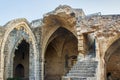 Ruins of the Abbey of Bellapais in the Northern Cyprus.