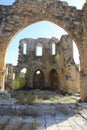 Ruins of the abbey of Santa Maria de Vallsanta