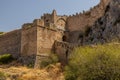 Ruins of Acrocorinth (acropolis of ancient Corinth), Gree Royalty Free Stock Photo