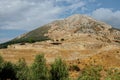 Ruins of the acropolis of Mycenae, in Greece Royalty Free Stock Photo