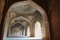 Ruins of Afghan architecture in Mandu, India Royalty Free Stock Photo