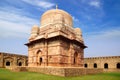 Ruins of Afghan architecture in Mandu, India Royalty Free Stock Photo