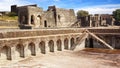 Ruins of Afghan architecture in Mandu, India Royalty Free Stock Photo